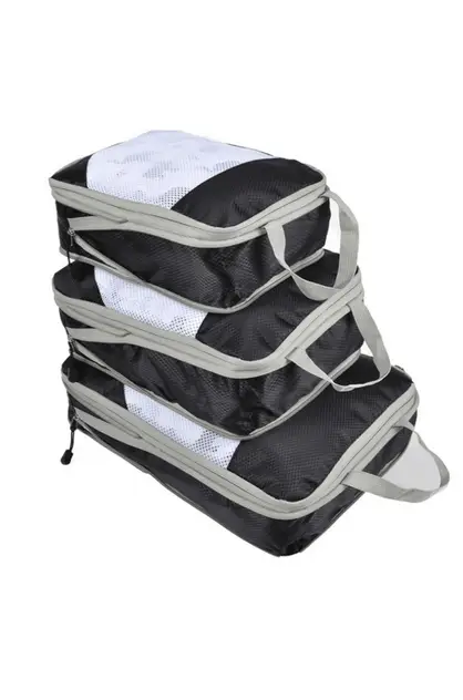 3-Pieces Compression Storage Bags Travel Storage Bags