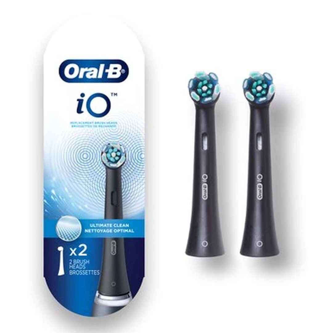 Oral B iO Refill 2pk Ultimate Cleaning Black