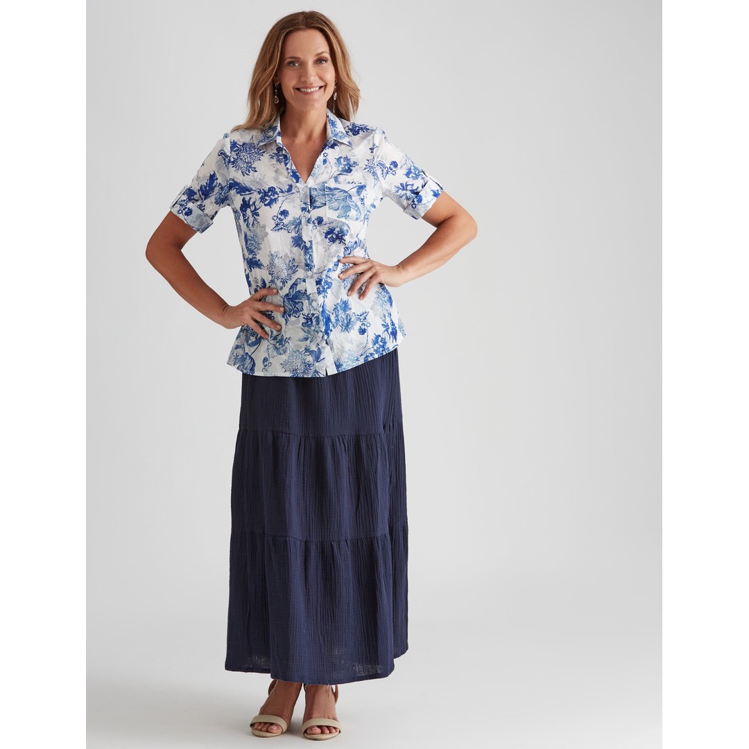 Womens Millers Cotton Voile Shirt | The Warehouse