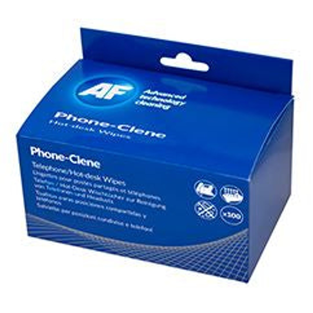 AF Phone-Clene Anti-Bacterial Phone Wipes Box - 100 APHC100 CL130 APHC100