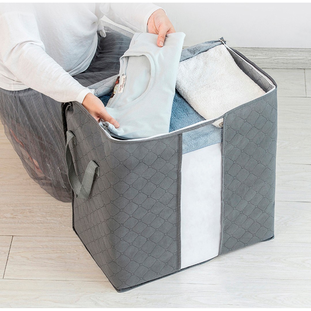 4 Pack Large Foldable Wardrobe Organizer Clothes Storage Bag | The ...