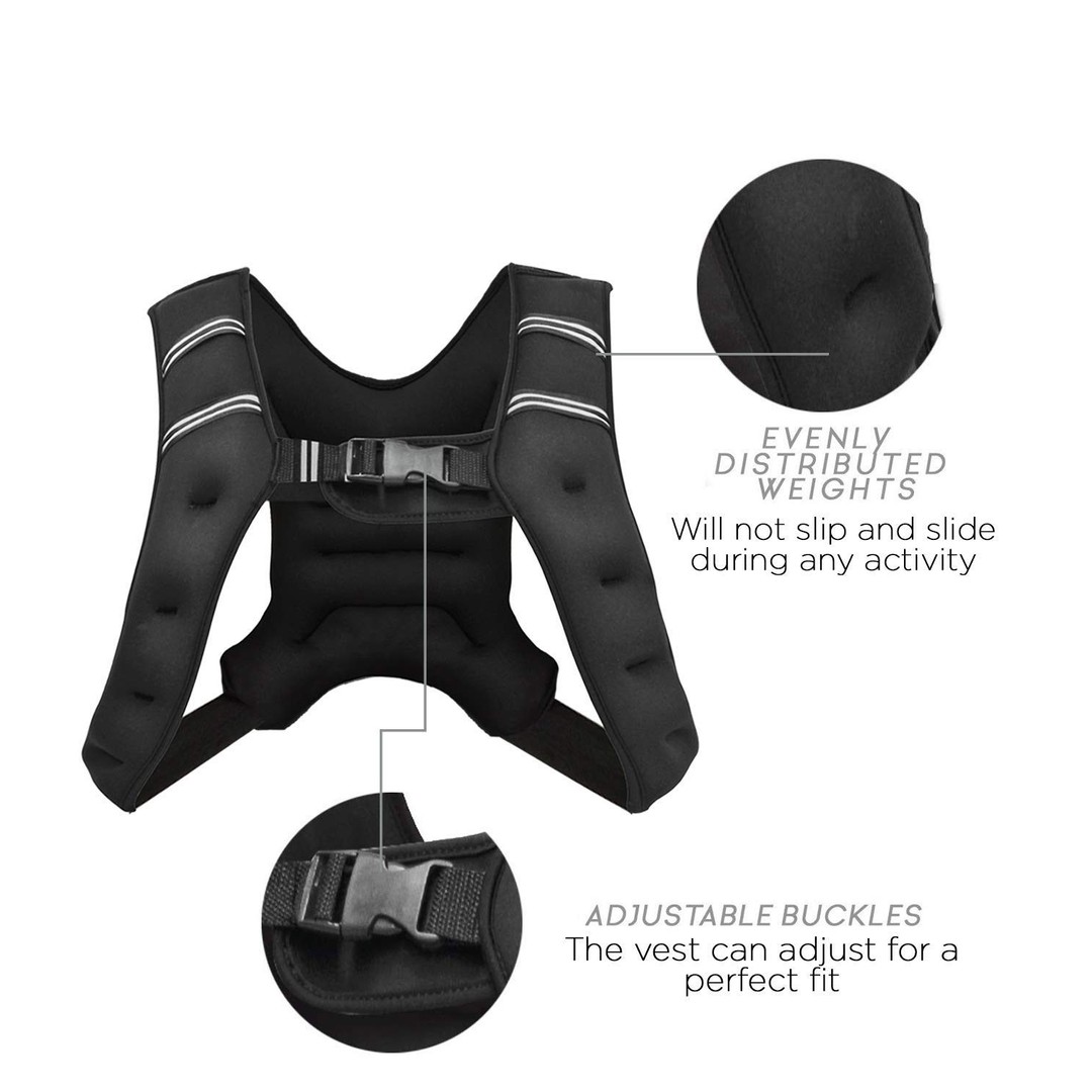 Sport Weighted Vest Workout Equipment 5kg | The Warehouse