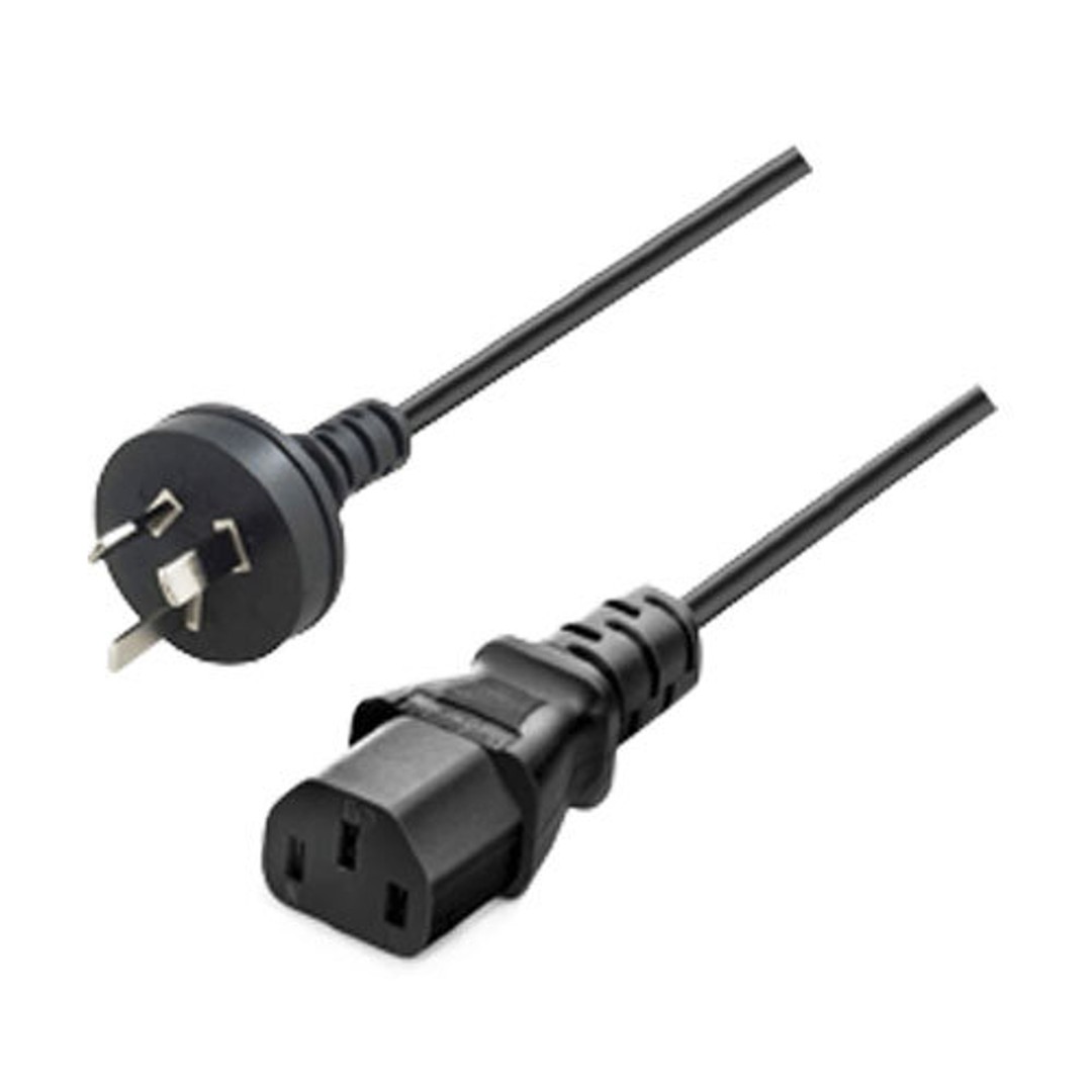 Sansai 1.5m Appliance Power Lead Cable AU/NZ Plug for Computer/Printers Black