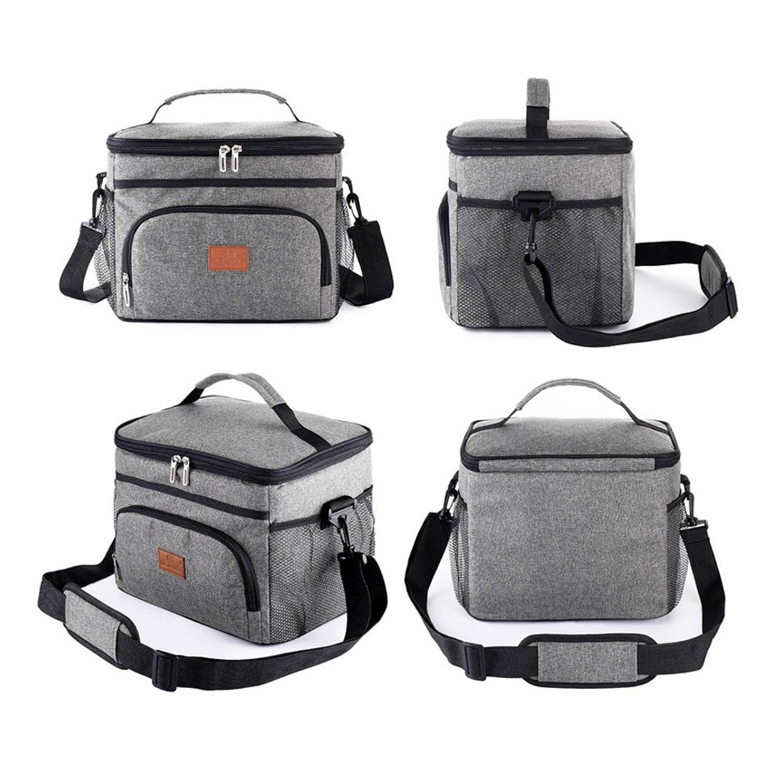 15L Insulated Lunch Bag Thermal Bag Food Container Cooler Bag Picnic ...