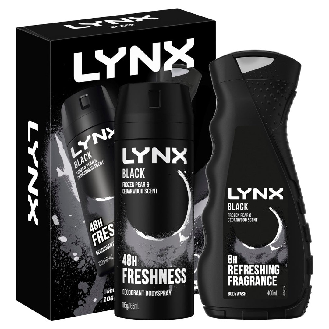Lynx BLACK Duo Gift Set