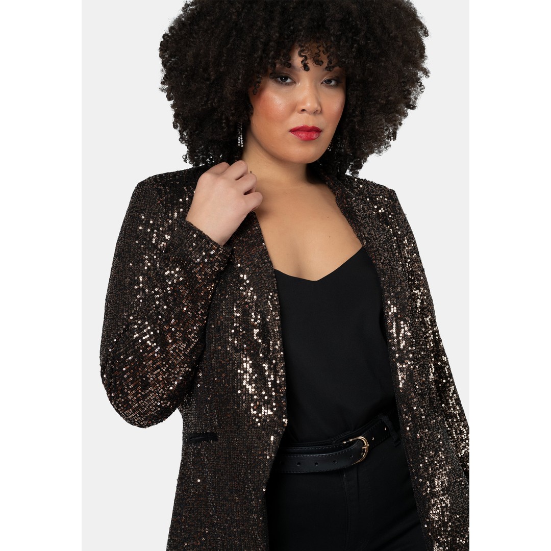 PINK DUSK All Day & Night Sequin Jacket | The Warehouse