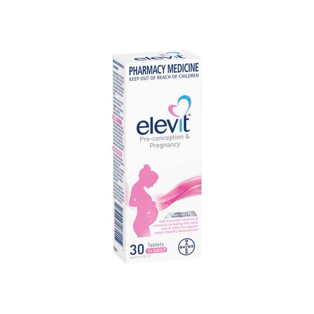 Elevit Pre-conception & Pregnancy Multivitamin Tablets 30 pack (30 days)