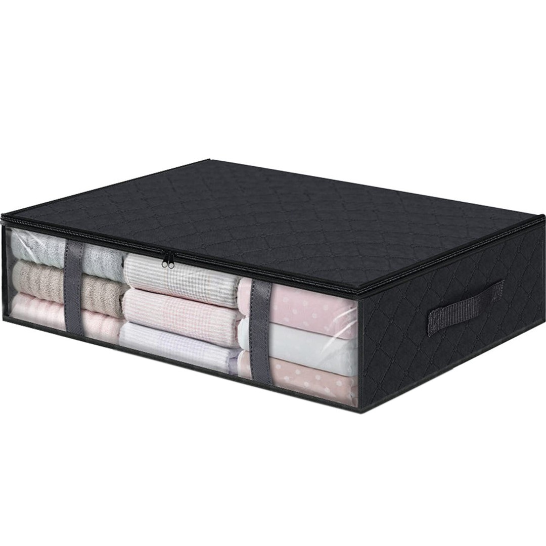 Foldable Clothes Storage Bags with Reinforced Handle Under Bed Storage ...
