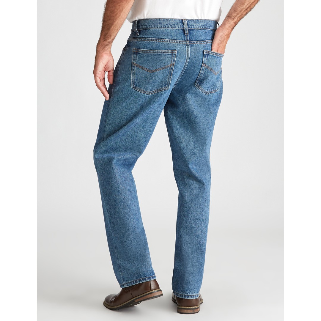 RIVERS - Mens Jeans - Blue Full Length - Cotton Pants - Denim Work ...