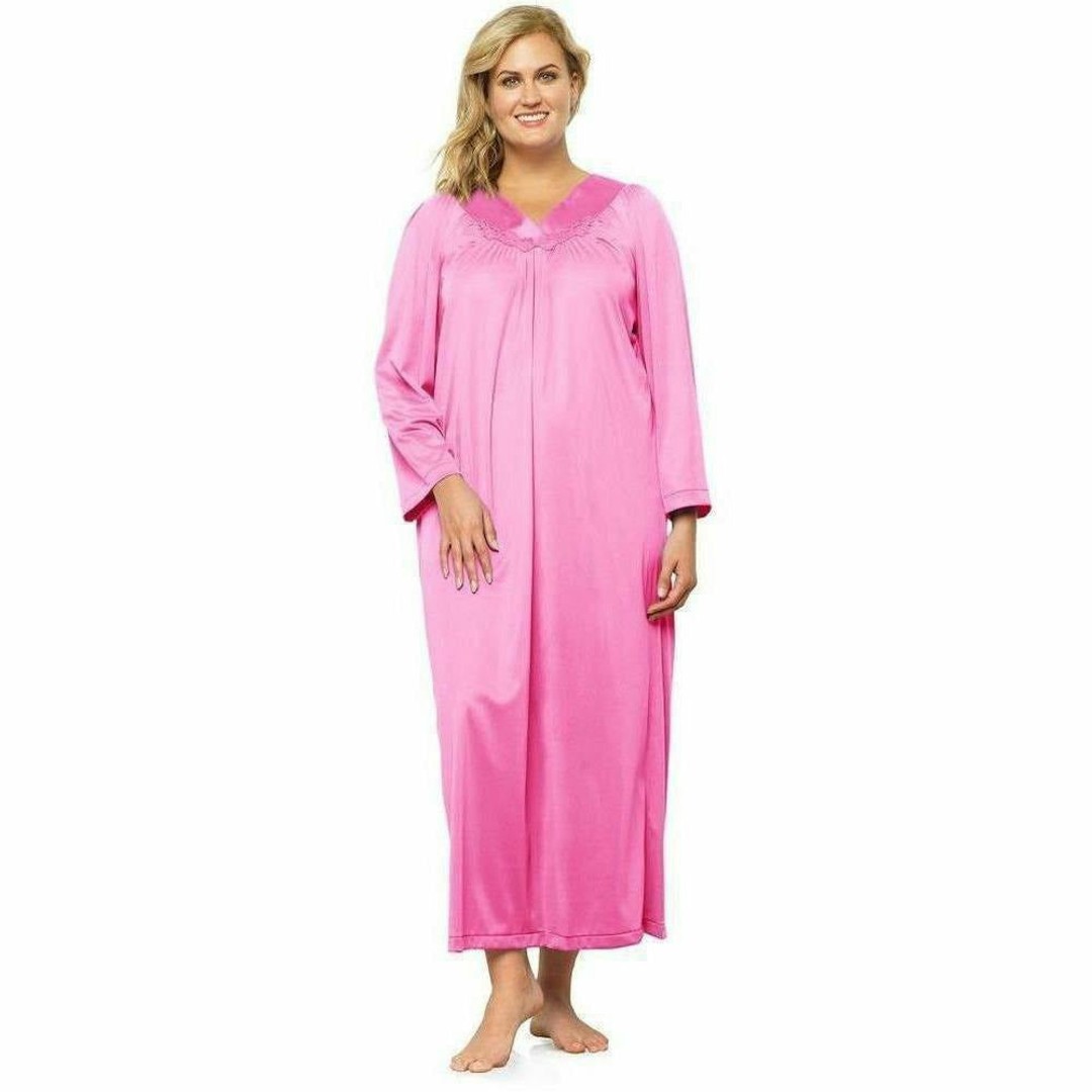 Exquisite Form Long-Length Long-Sleeve Nightgown | The Warehouse