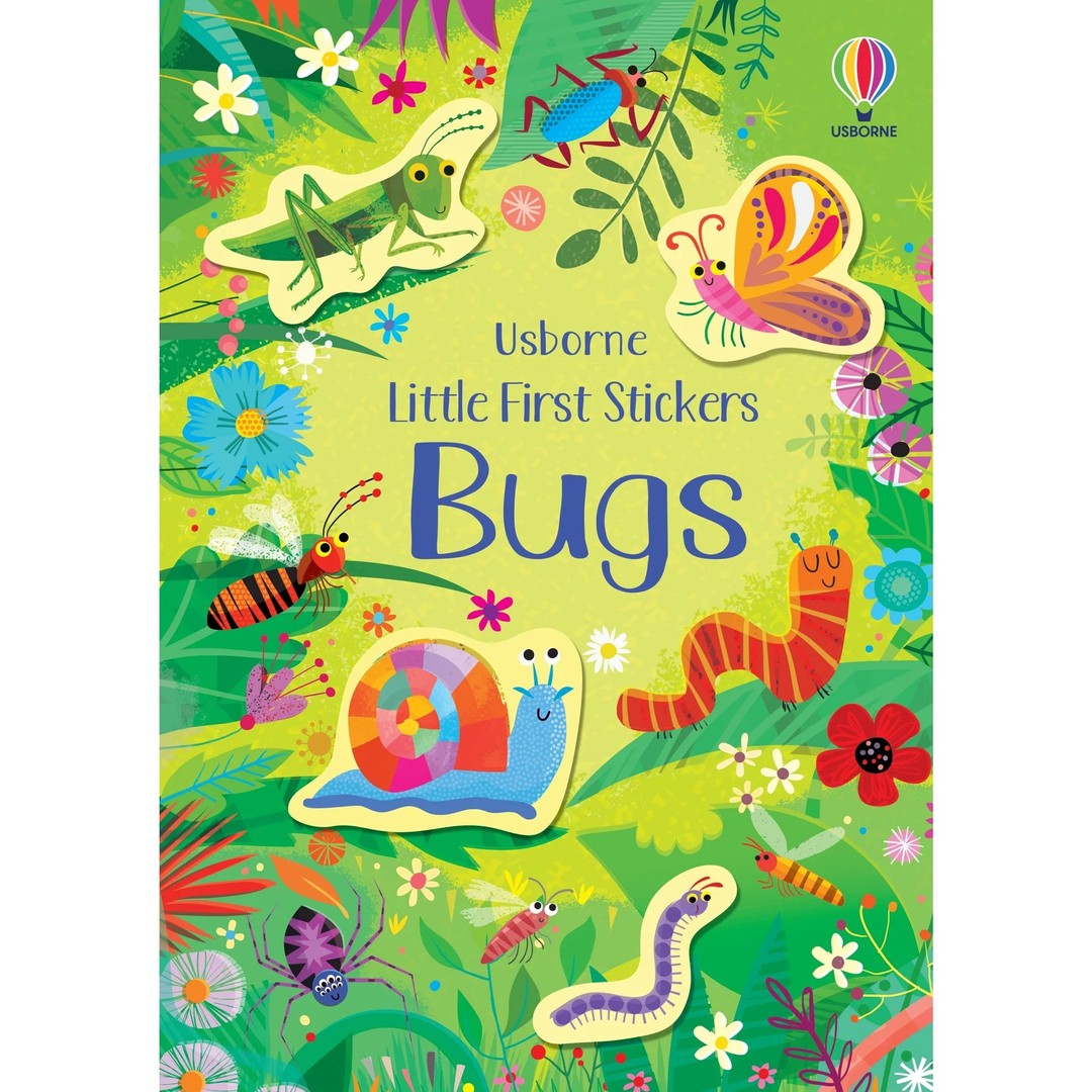 Usborne Little First Stickers: Bugs