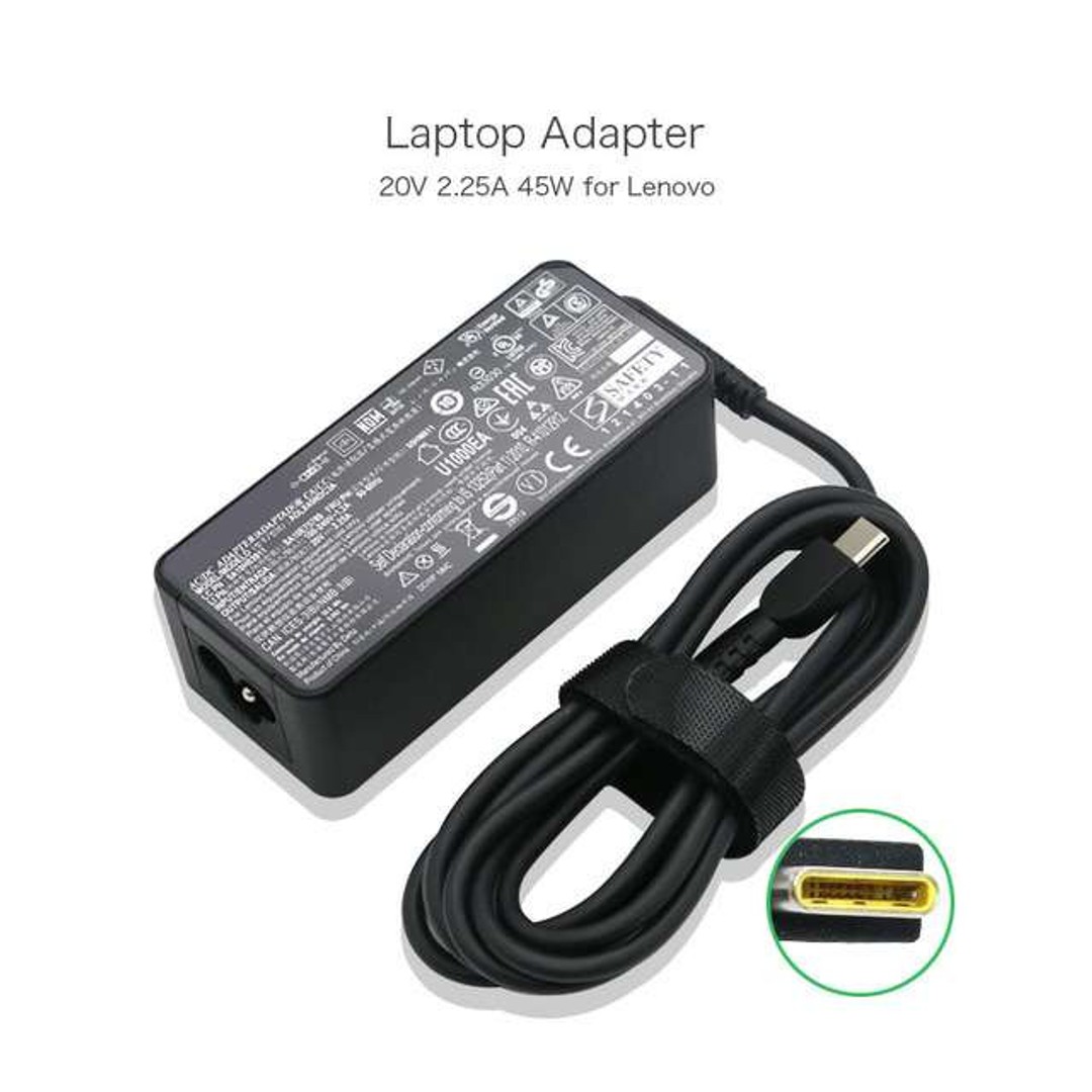 Lenovo 45W 20V 2.25A USB-C Connector OEM Notebook AC Power Adapter