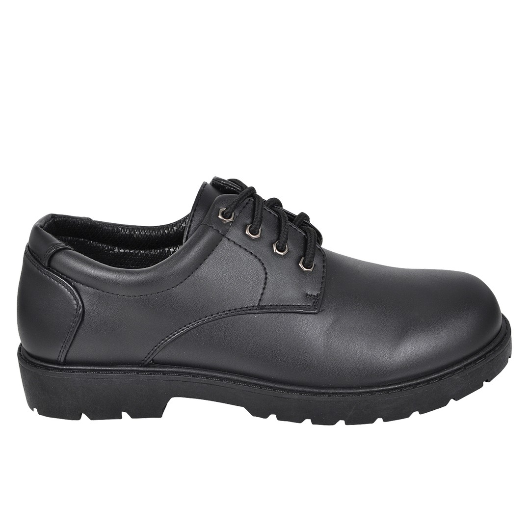 Martin By Everflex Men's Lace Up Formal Work School Shoe | The Warehouse
