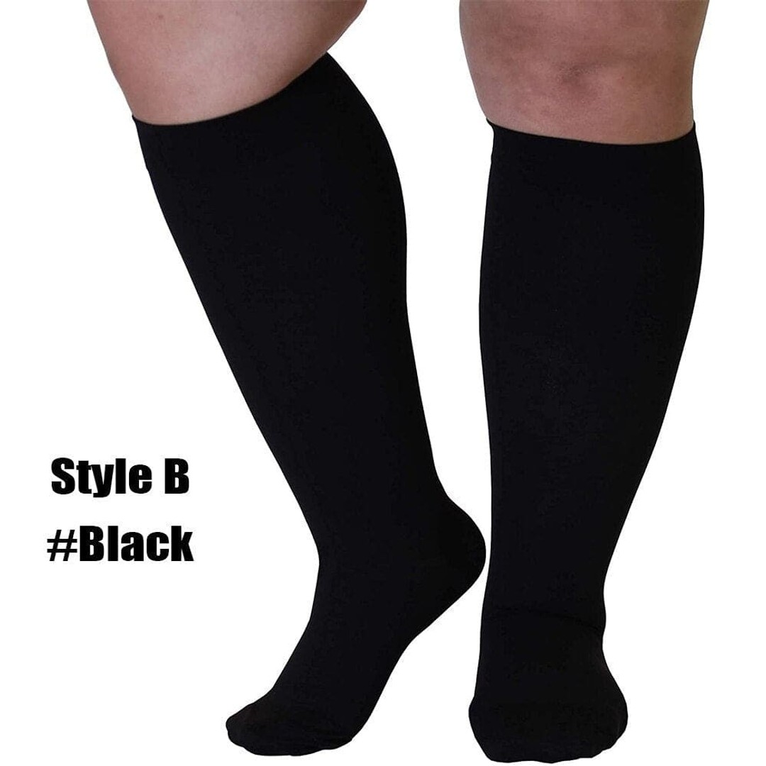 1Pair Compression Leg Support Stretch Stocking | The Warehouse