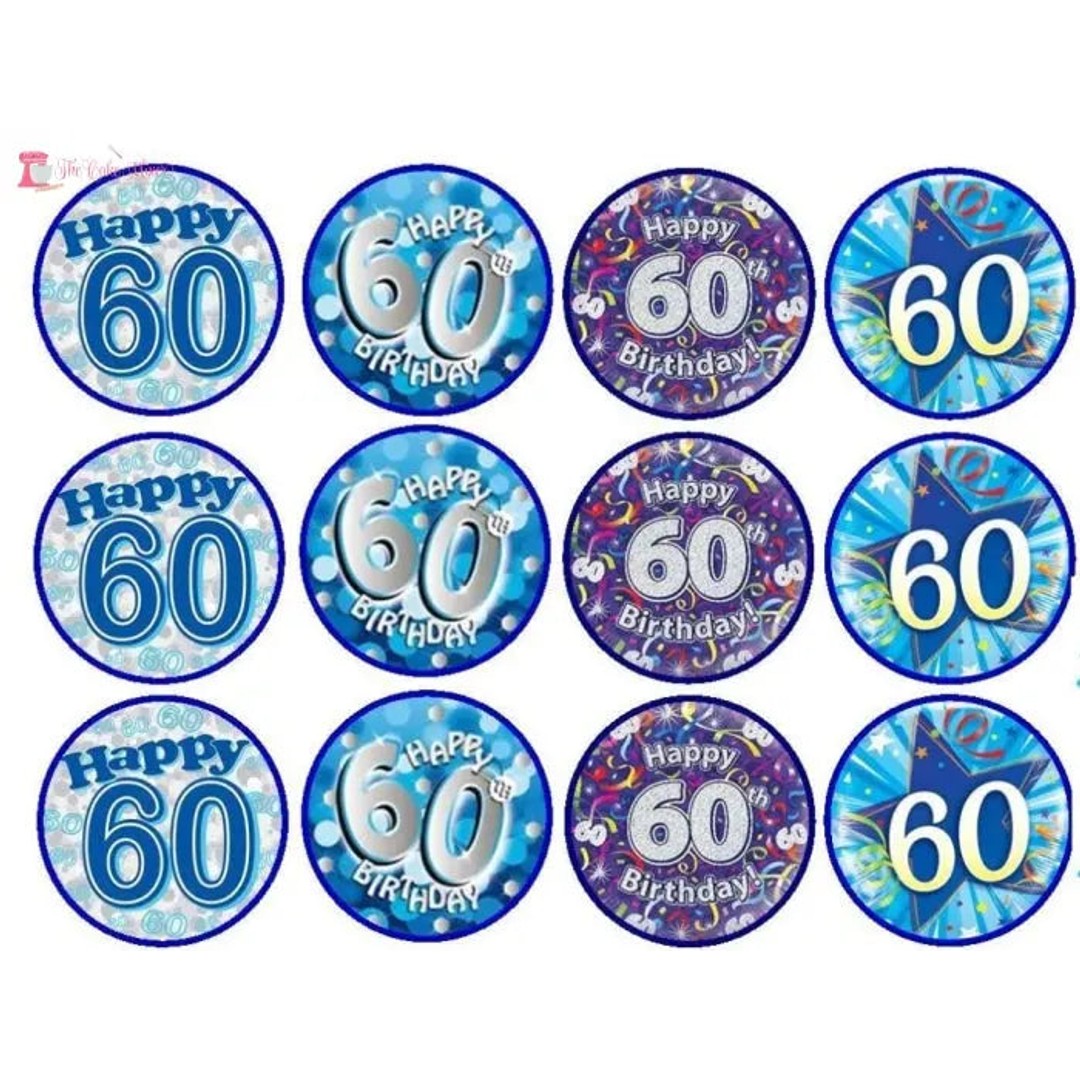 60th-birthday-cupcake-toppers-the-warehouse