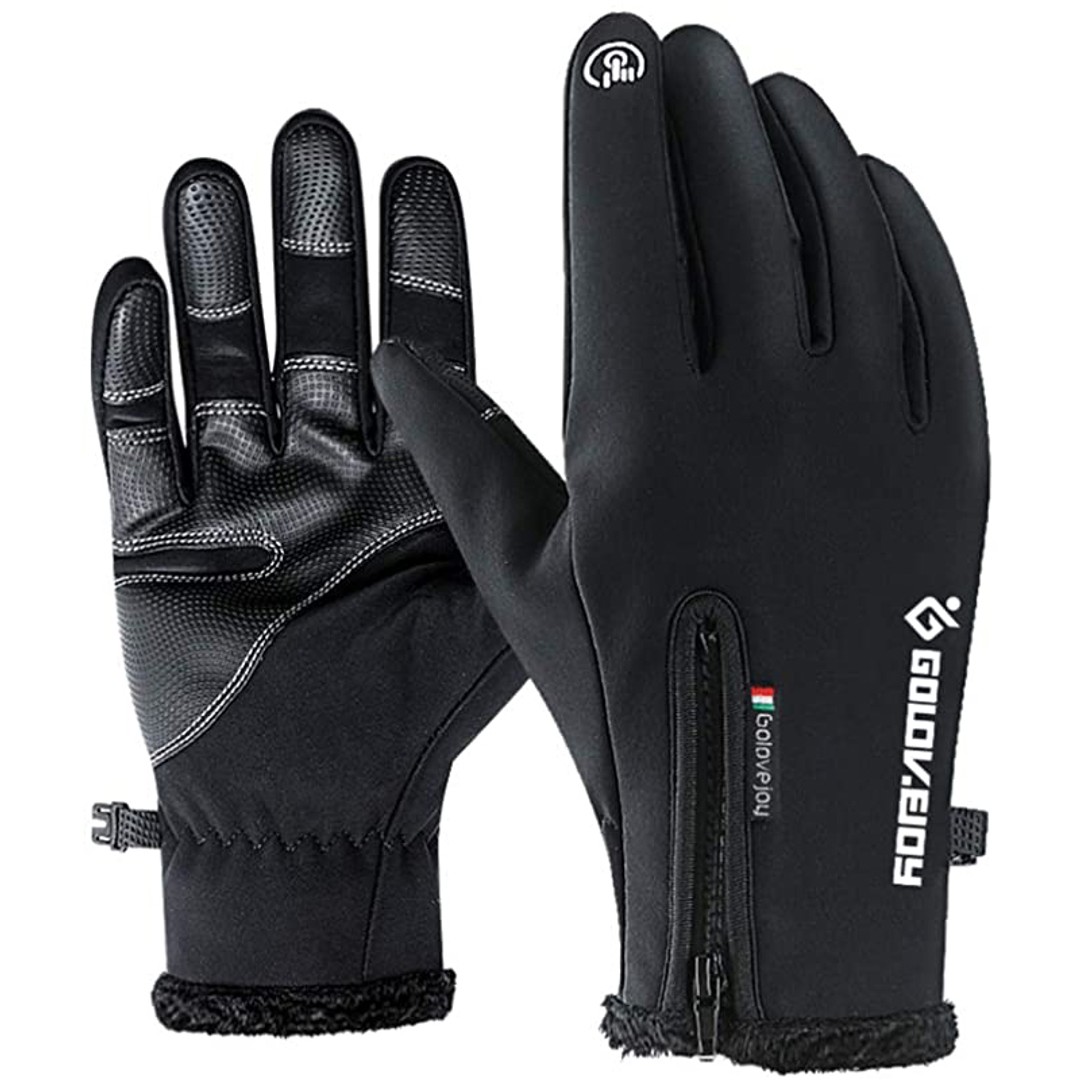 Outdoor Sports Windproof Waterproof Touch Screen Gloves-XL
