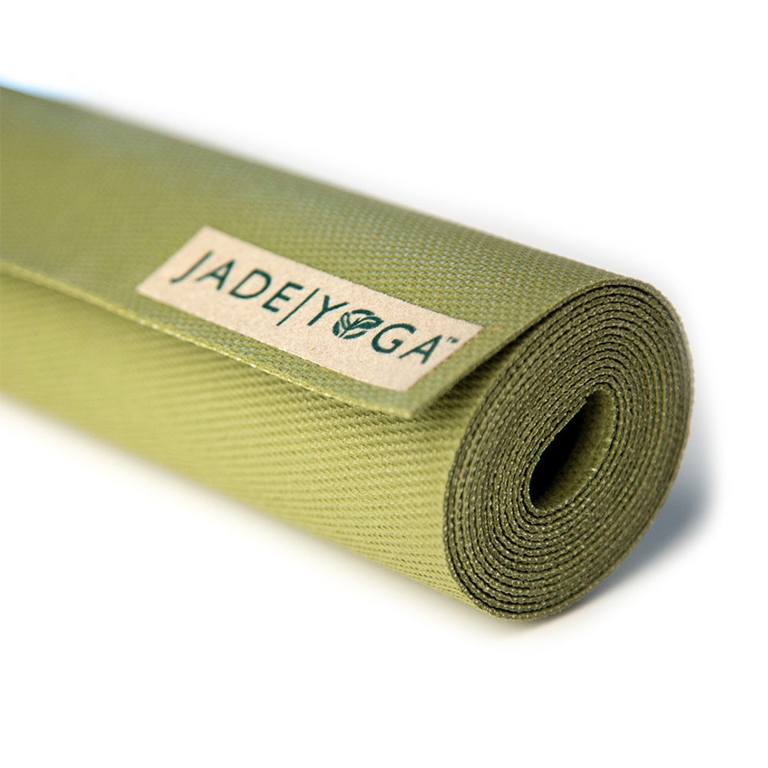 Jade Yoga Voyager Mat - Olive | The Warehouse