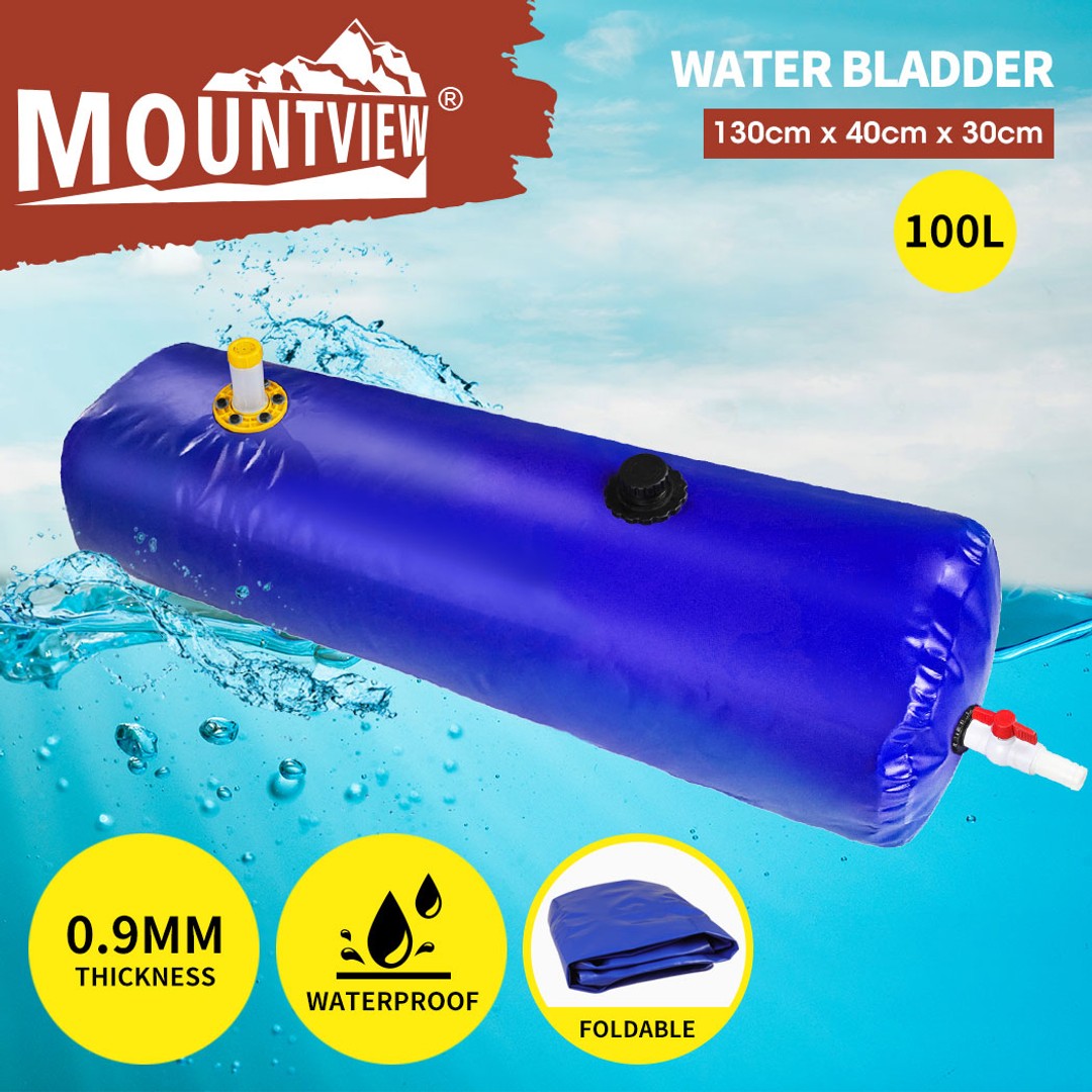 Mountview Water Bladder Bag Tank Camping Hiking 100L Hydration Bladders ...