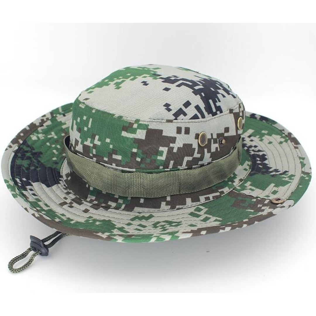 Army Bucket Boonie Cap Hat Fishing Camping Hiking Jungle Camo | The ...
