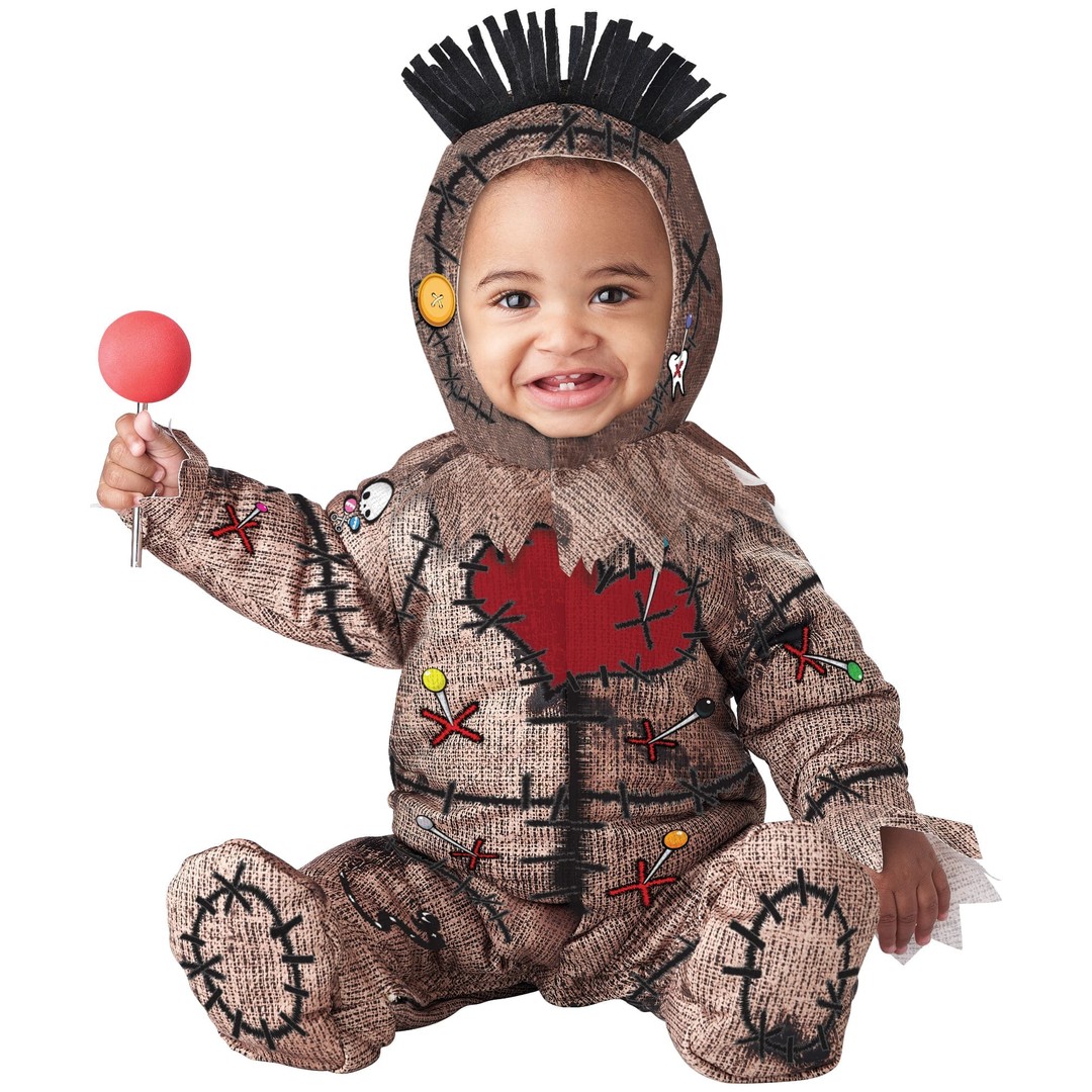 Costume King® Voodoo Baby Doll Ritual Black Magic Baby Infant Boys ...