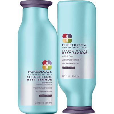 Pureology Strength Cure Best Blonde Shampoo Conditioner Duo Pack