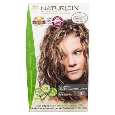 Naturigin Organic Hair Colour 8 1 Light Ash Blonde Naturigin