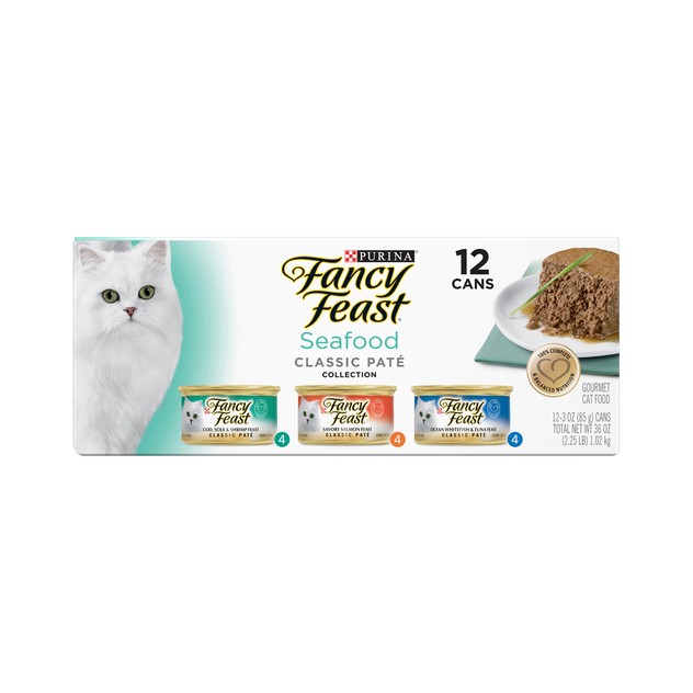 Purina Fancy Feast Seafood Mixed Pack 85g 12 Pack | Purina Online ...