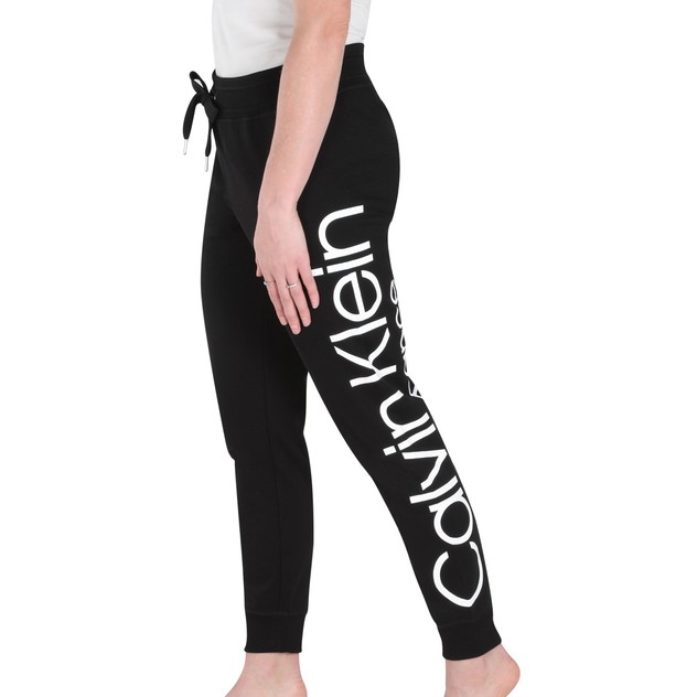 Calvin Klein Women's Logo Print Jogger Pants - Black | Calvin Klein Online  | TheMarket New Zealand