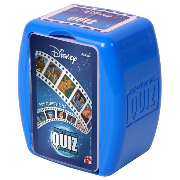 Shop Top Trumps 12cm Disney Quiz With A Twist Card Trivia Question Game 8y Kids Toy Top Trumps Online 1 Day Co Nz