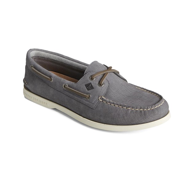 Sperry Authentic Original 2-Eye Plushwave Boat Shoe - Grey | Sperry ...