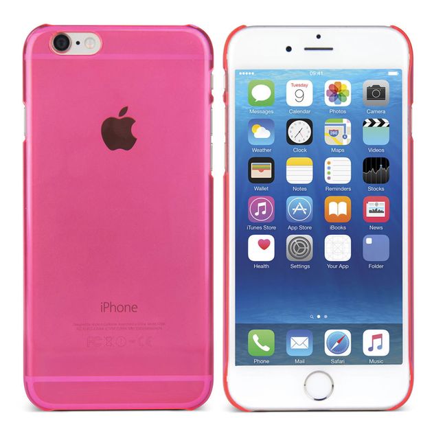 Shop Gecko Pink Tinted Profile Hard Case Protective Cover Case For Apple Iphone 6 6s Gecko Online 1 Day Co Nz