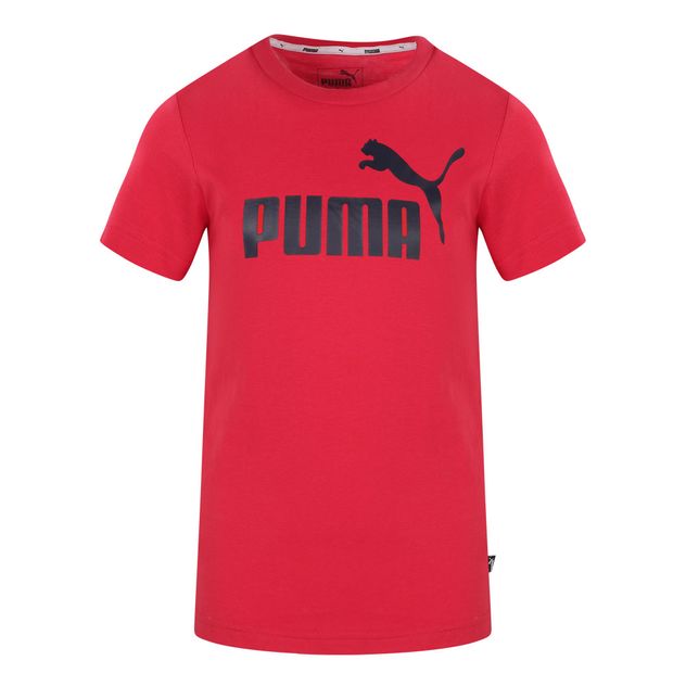 Puma Boys Essentials Logo Tee Red | PUMA Online | TheMarket New Zealand