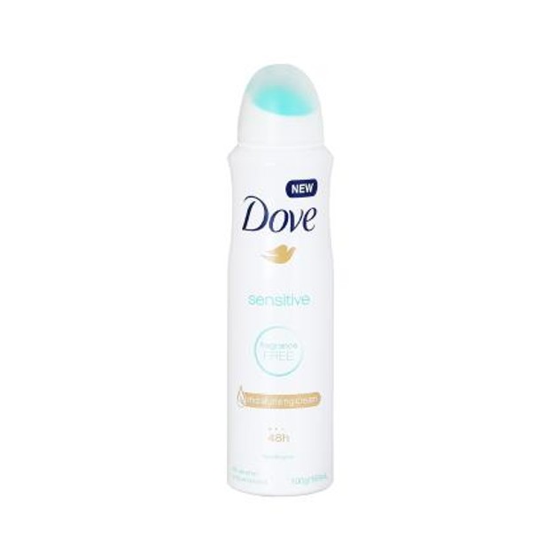 Shop Dove Sensitive Hypoallergenic Deodorant 6x 100g | Dove Online | 1 ...