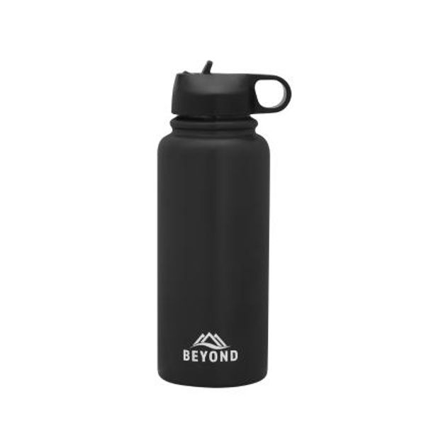 Beyond Clearwater Double Wall Drink Bottle Black - 900ml | Beyond ...