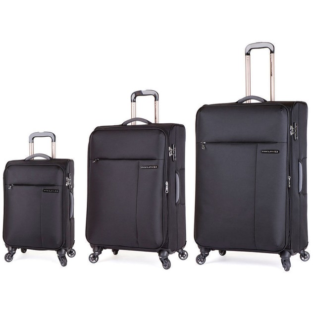 3pk Paklite Slide Safe Cabin/Medium/Large Luggage/Suitcase Travel Case ...