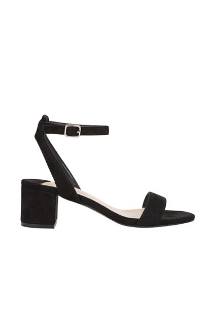 Tempest By Obsessed Strappy Low Block Heel Womens | Spendless Shoes ...