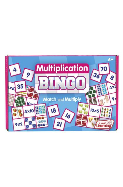 hoe te gebruiken Gevoelig magnifiek Junior Learning NZ Multiplication Bingo | Junior Learning Online |  TheMarket New Zealand