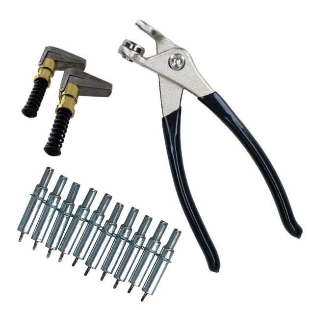 AB Tools Cleco Temporary Fasteners 3/32 Rivets Pins (10) Pliers And 2 ...