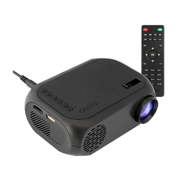 Shop Zuvio HD Mini Portable Projector - LED | Zuvio Online | 1-day.co.nz