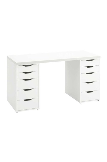 Ikea LAGKAPTEN / ALEX desk white 140x60 cm | Idiya Online | TheMarket ...
