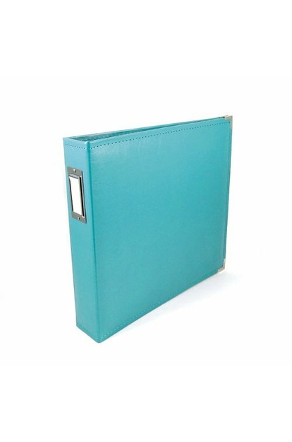 We R Memory Keepers - Classic Leather Albums 12 x 12 - Aqua | We R ...