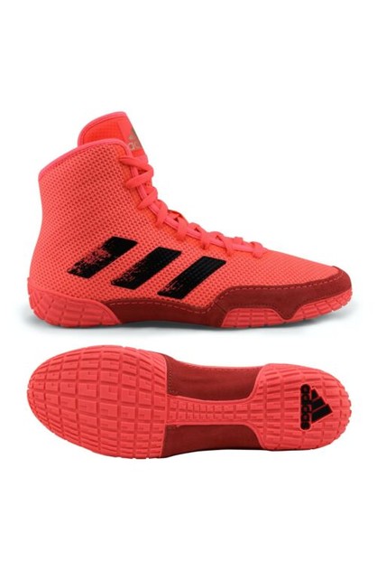Mens Adidas Tech Fall 2.0 Pink Sport Shoes Wrestling Boots Wrestling ...