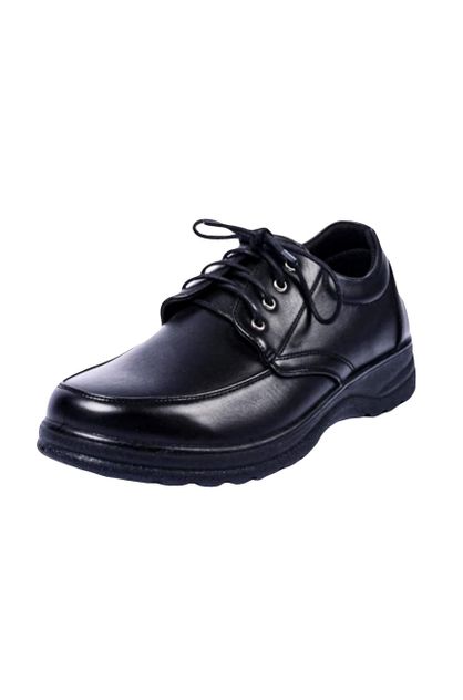 Dr Lightfoot Lace up Smooth Faux Leather Shoes | Kidsway Shoes Online ...