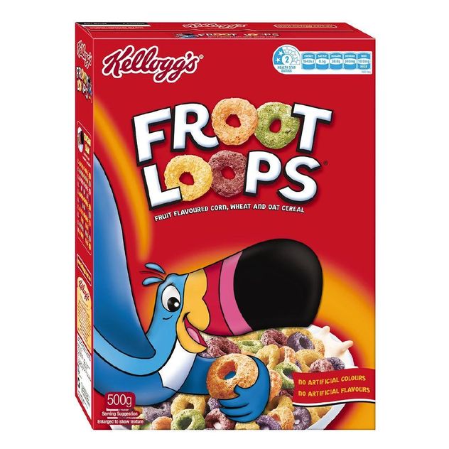 Kelloggs Froot Loops Cereal 500g | The Warehouse Online | TheMarket New ...