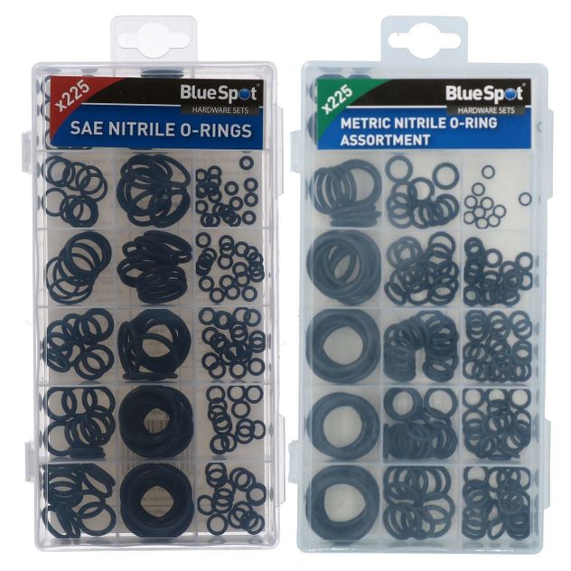Shop AB Tools Metric & Imperial Assorted Nitrile Rubber O-Rings Seals ...