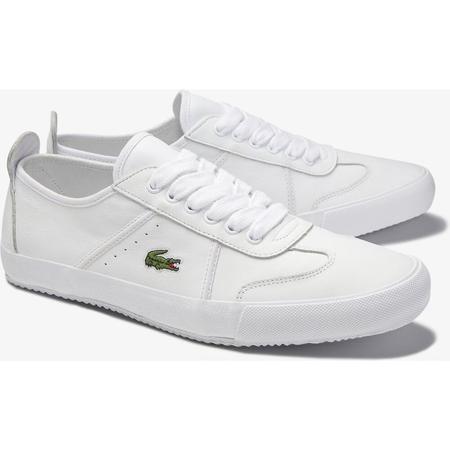 Lacoste Men's Contest Leather Sneakers | Lacoste Online | TheMarket New ...