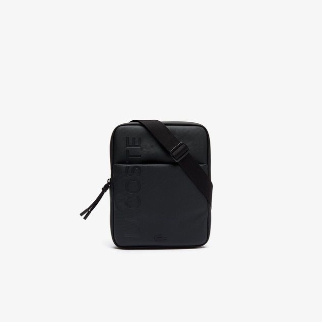 Lacoste Men's L.12.12 Branded Zippered Flat Bag | Lacoste Online ...