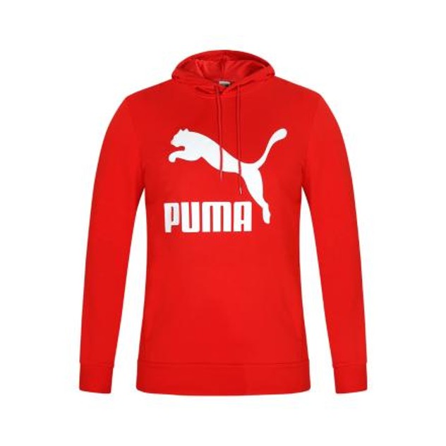 Puma - Men Classics Logo Hoodie Red | PUMA Online | TheMarket New Zealand