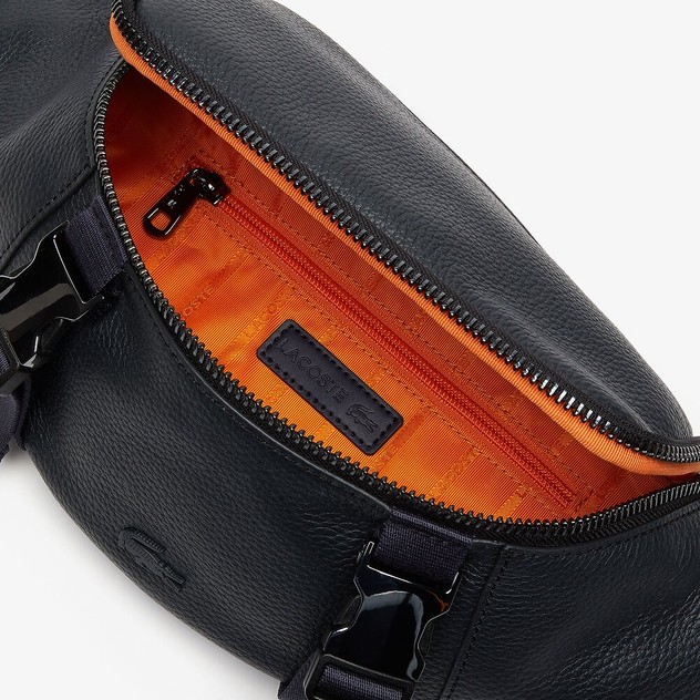 Lacoste Men's Altitude Cuir Waist bag | Lacoste Online | TheMarket New ...