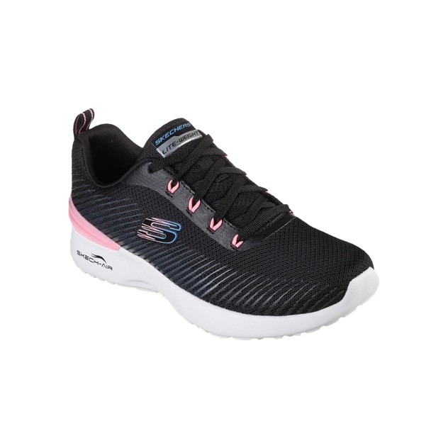 Skechers Women's Air Dynamight Luminosity - Black/Pink | Skechers ...